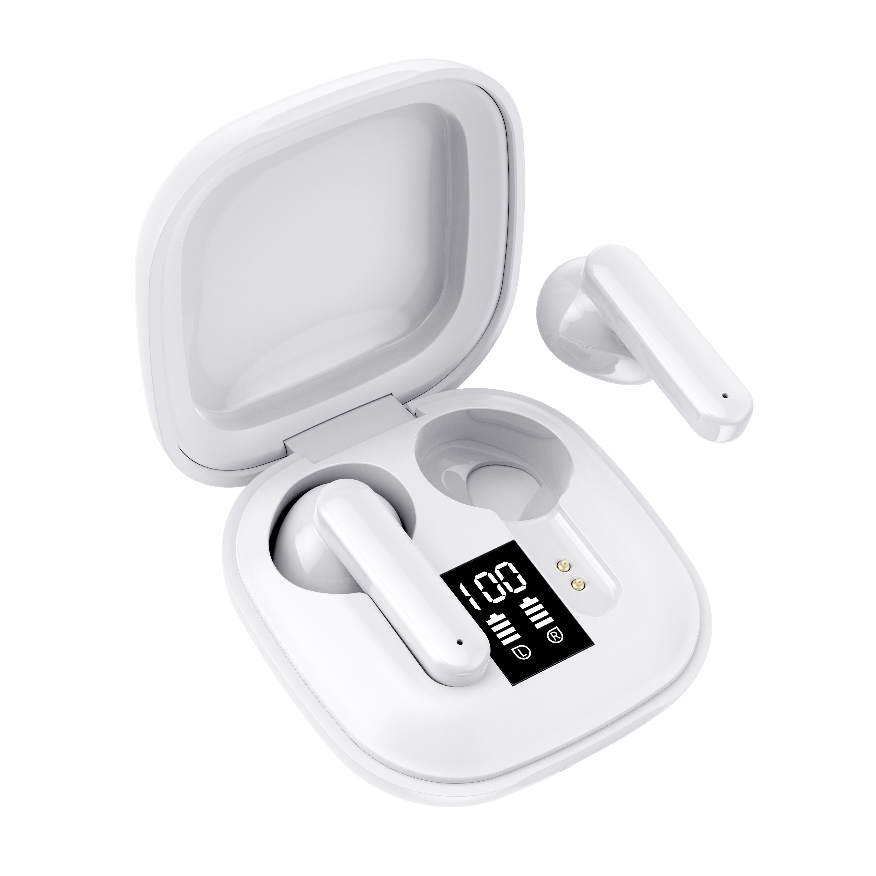 YJ-20 Wireless Headset In-Ear Bluetooth Earbuds IPX7 Water Resistant Sports Headphone with LED Digital Display Touch Control Function YJ-20 Wireless Headset In-Ear Bluetooth Earbuds IPX7 Water Resistant Sports Headphone with LED Digital Display Touch Control Function